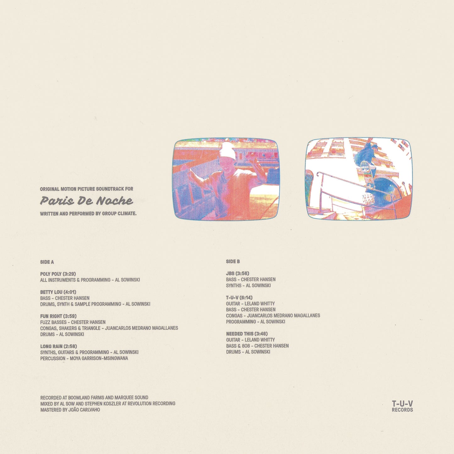 GROUP CLIMATE "Paris De Noche" 12"